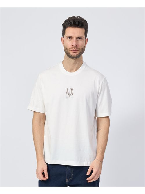 T-shirt Armani Exchange con logo frontale ARMANI EXCHANGE | XM000363-AF12308U0009